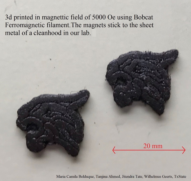 3D printed bobcats using FerroBobcatFilament